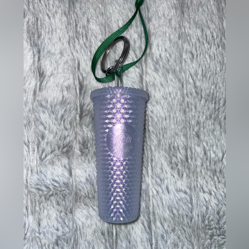Starbucks icy white key chain- no box
